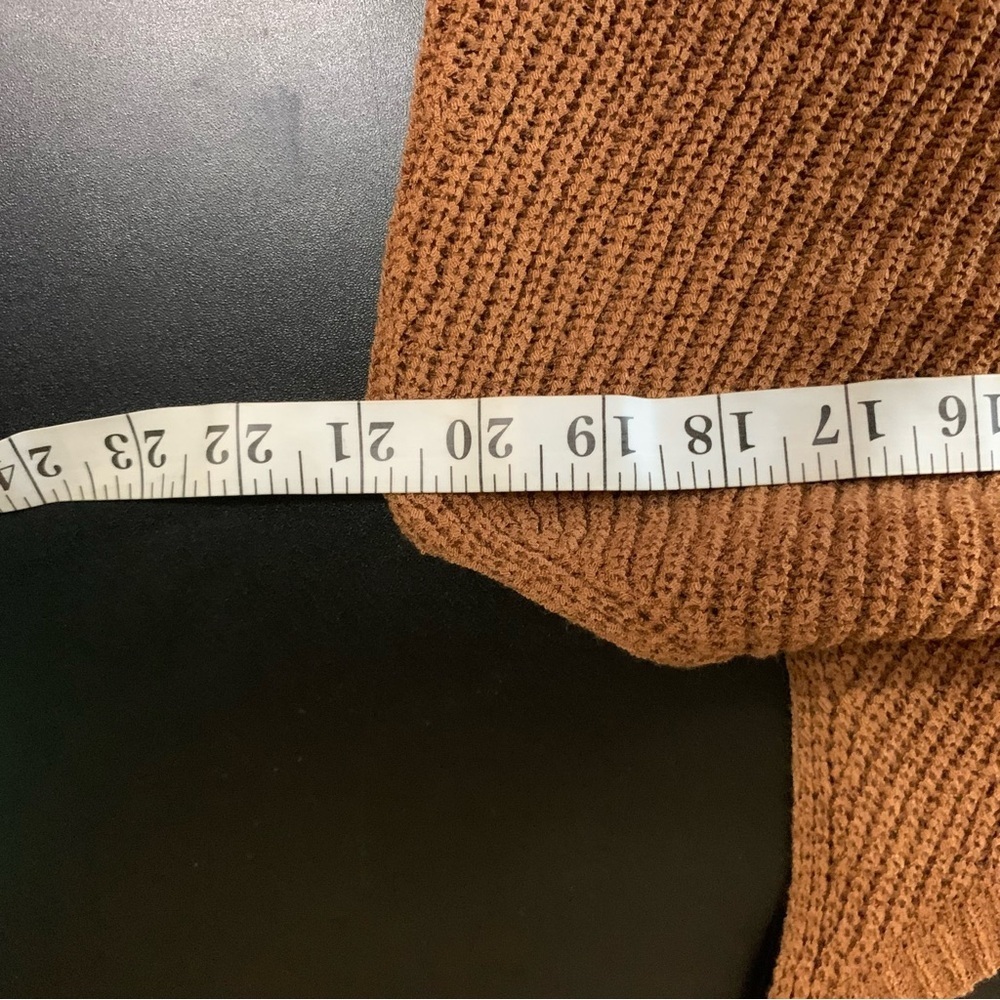 Melrose With Love Knit Maxi Dress Sleeveless Brown NWOT - Picture 7 of 9